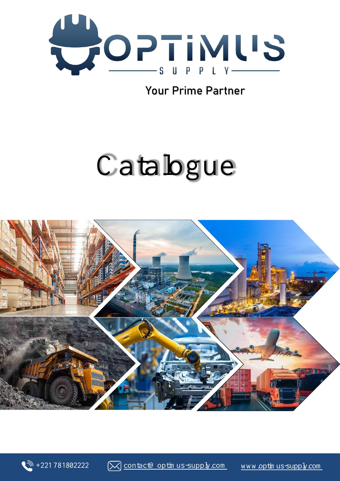 Catalogue OPTIMUS SUPPLY — page 1 sur 12, couverture